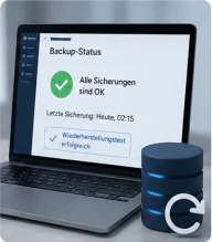 Überprüfung von Backups und Wiederherstellungstest für Unternehmensdaten