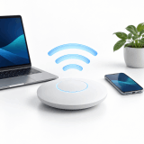 Unternehmens-WLAN für mobile Geräte und Arbeitsplätze