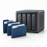 NAS-System für gemeinsame Dateiablagen